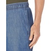 Amazon Essentials Men’s 8″ Inseam Relaxed-Fit Cotton Drawstring Pull-On Walk Shorts, Summer-Weight(Medium Wash Chambray)