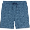 Amazon Essentials Men’s 8″ Inseam Relaxed-Fit Cotton Drawstring Pull-On Walk Shorts, Summer-Weight(Navy/Indigo  Palm)