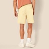 Amazon Essentials Men’s 8″ Inseam Relaxed-Fit Cotton Drawstring Pull-On Walk Shorts, Summer-Weight(Pale Yellow)
