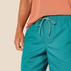 Amazon Essentials Men’s 8″ Inseam Relaxed-Fit Cotton Drawstring Pull-On Walk Shorts, Summer-Weight(Teal Blue)