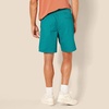 Amazon Essentials Men’s 8″ Inseam Relaxed-Fit Cotton Drawstring Pull-On Walk Shorts, Summer-Weight(Teal Blue)