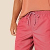 Amazon Essentials Men’s 8″ Inseam Relaxed-Fit Cotton Drawstring Pull-On Walk Shorts, Summer-Weight(Washed Red)