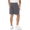 Amazon Essentials Men’s 9″ Elastic Waist Cargo Shorts(Dark Grey)