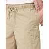 Amazon Essentials Men’s 9″ Elastic Waist Cargo Shorts(Khaki Brown)