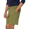 Amazon Essentials Men’s 9″ Elastic Waist Cargo Shorts(Olive)