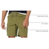 Amazon Essentials Men’s 9″ Elastic Waist Cargo Shorts(Olive)