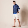 Amazon Essentials Men’s 9″ Elastic Waist Cargo Shorts(Stone)
