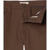 Amazon Essentials Men’s Athletic Fit Chinos, Work Pants, 5-Pocket, Cotton Stretch(Brown)