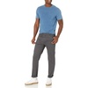 Amazon Essentials Men’s Athletic Fit Chinos, Work Pants, 5-Pocket, Cotton Stretch(Grey)