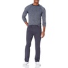 Amazon Essentials Men’s Athletic Fit Chinos, Work Pants, 5-Pocket, Cotton Stretch(Navy)