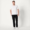 Amazon Essentials Men’s Athletic Fit Jeans with Extra Room in Hip and Thigh, Low Stretch Denim, 5 Pocket Styling(Black)