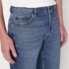 Amazon Essentials Men’s Athletic Fit Jeans with Extra Room in Hip and Thigh, Low Stretch Denim, 5 Pocket Styling(Stone Medium Wash)