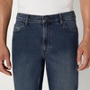 Amazon Essentials Men’s Athletic Fit Jeans with Extra Room in Hip and Thigh, Low Stretch Denim, 5 Pocket Styling(Tinted Dark Wash)