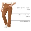 Amazon Essentials Men’s Athletic-Fit Stretch Jeans – Discontinued Colors(Dark Khaki Brown)
