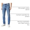 Amazon Essentials Men’s Athletic-Fit Stretch Jeans – Discontinued Colors(Light Wash)