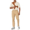 Amazon Essentials Men’s Casual Stretch Chino Pant(Dark Khaki)