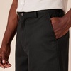 Amazon Essentials Men’s Classic-Fit 9″ Cotton Twill Chino Shorts with Button-Through Pockets(Black)