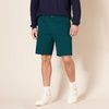 Amazon Essentials Men’s Classic-Fit 9″ Cotton Twill Chino Shorts with Button-Through Pockets(Evergreen)