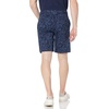 Amazon Essentials Men’s Classic-Fit 9″ Cotton Twill Chino Shorts with Button-Through Pockets(Indigo Palm)