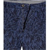 Amazon Essentials Men’s Classic-Fit 9″ Cotton Twill Chino Shorts with Button-Through Pockets(Indigo Palm Leaf Print)