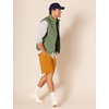 Amazon Essentials Men’s Classic-Fit 9″ Cotton Twill Chino Shorts with Button-Through Pockets(Nutmeg)