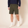 Amazon Essentials Men’s Classic-Fit 9″ Cotton Twill Chino Shorts with Button-Through Pockets(Olive)