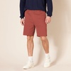 Amazon Essentials Men’s Classic-Fit 9″ Cotton Twill Chino Shorts with Button-Through Pockets(Rust)