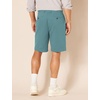 Amazon Essentials Men’s Classic-Fit 9″ Cotton Twill Chino Shorts with Button-Through Pockets(Sage Green)