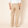 Amazon Essentials Men’s Classic-Fit Expandable-Waist Flat-Front Dress Pants(Khaki)