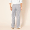 Amazon Essentials Men’s Classic-Fit Expandable-Waist Flat-Front Dress Pants(Light Grey)