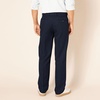 Amazon Essentials Men’s Classic-Fit Expandable-Waist Flat-Front Dress Pants(Navy)