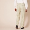 Amazon Essentials Men’s Classic-Fit Expandable-Waist Flat-Front Dress Pants(Stone)