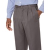 Amazon Essentials Men’s Classic-Fit Pleated Dress Pants (Available in Big & Tall)(Dark Grey)