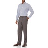 Amazon Essentials Men’s Classic-Fit Pleated Dress Pants (Available in Big & Tall)(Dark Grey)