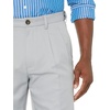 Amazon Essentials Men’s Classic-Fit Pleated Dress Pants (Available in Big & Tall)(Light Grey)