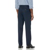 Amazon Essentials Men’s Classic-Fit Pleated Dress Pants (Available in Big & Tall)(Navy)