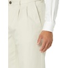 Amazon Essentials Men’s Classic-Fit Pleated Dress Pants (Available in Big & Tall)(Stone)