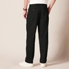 Amazon Essentials Men’s Classic-Fit Wrinkle-Resistant Pleated Chino Pant (Available in Big & Tall)(Black)