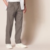 Amazon Essentials Men’s Classic-Fit Wrinkle-Resistant Pleated Chino Pant (Available in Big & Tall)(Dark Brown)