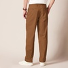 Amazon Essentials Men’s Classic-Fit Wrinkle-Resistant Pleated Chino Pant (Available in Big & Tall)(Dark Khaki Brown)