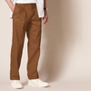 Amazon Essentials Men’s Classic-Fit Wrinkle-Resistant Pleated Chino Pant (Available in Big & Tall)(Dark Khaki Brown)