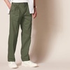 Amazon Essentials Men’s Classic-Fit Wrinkle-Resistant Pleated Chino Pant (Available in Big & Tall)(Dark Olive)