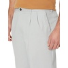 Amazon Essentials Men’s Classic-Fit Wrinkle-Resistant Pleated Chino Pant (Available in Big & Tall)(Grey)