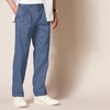 Amazon Essentials Men’s Classic-Fit Wrinkle-Resistant Pleated Chino Pant (Available in Big & Tall)(Indigo)