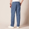 Amazon Essentials Men’s Classic-Fit Wrinkle-Resistant Pleated Chino Pant (Available in Big & Tall)(Indigo)