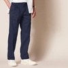 Amazon Essentials Men’s Classic-Fit Wrinkle-Resistant Pleated Chino Pant (Available in Big & Tall)(Navy)
