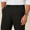 Amazon Essentials Men’s Classic-Fit Wrinkle-Resistant Stretch Dress Pants(Black)