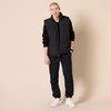 Amazon Essentials Men’s Drawstring-Waist Regular-Fit Cargo Jogger(Black)