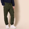Amazon Essentials Men’s Drawstring-Waist Regular-Fit Cargo Jogger(Dark Olive)