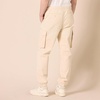 Amazon Essentials Men’s Drawstring-Waist Regular-Fit Cargo Jogger(Light Beige)